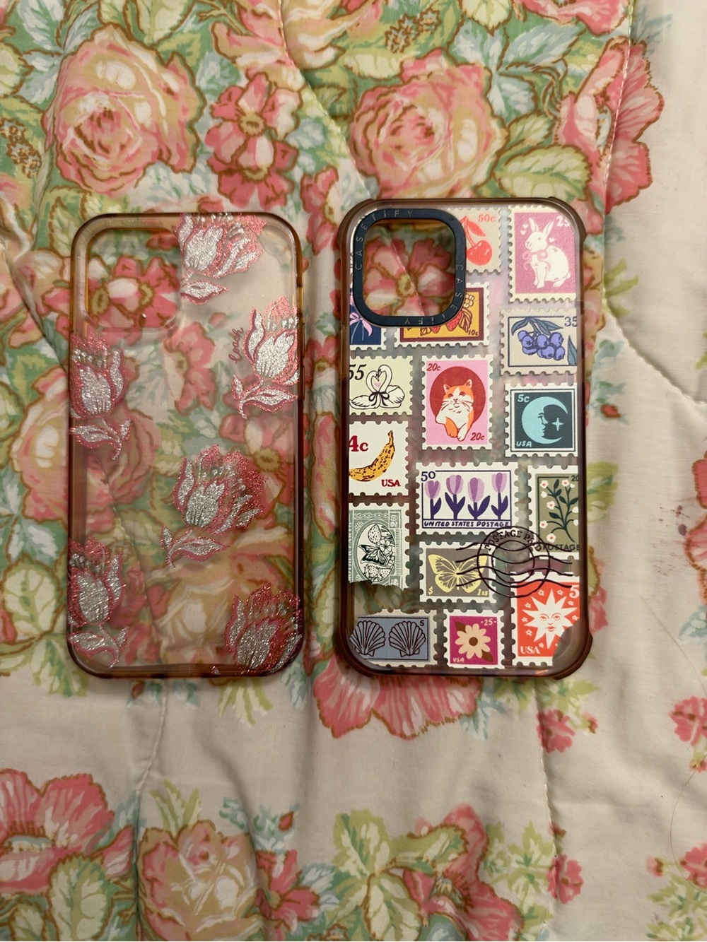 Coach Floral & Casetify Stamp IPhone 12/12 Pro Case